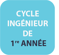 Cycle ing&eacute;nieur de 1re ann&eacute;e